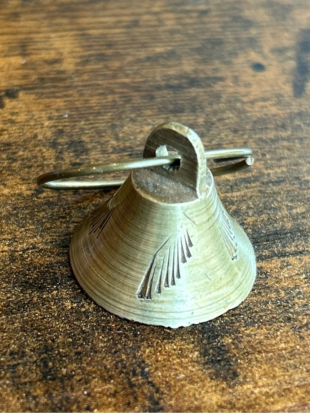Vintage Miniature Brass Bell